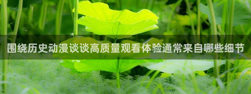 虫虫漫画大全阅读:围绕历史动漫谈谈高质量观看体验通常来自哪些细节配图